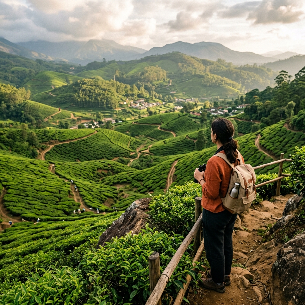 Kerala Scenic Tea Plantation